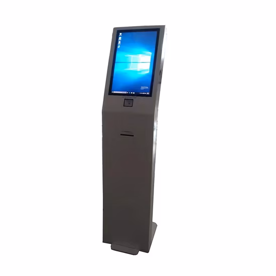 Kiosque de commande en ligne de commande de menu de libre-service avec le paiement de machine de position